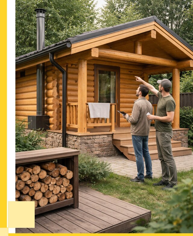 Бани для дачи под ключ в Черкесске от 254900 р. | ЭриданЧрк