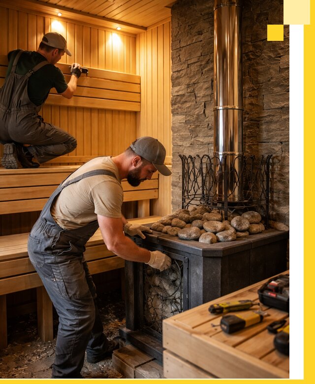 Комплексный дизайн бань, саун и зон отдыха в Черкесске