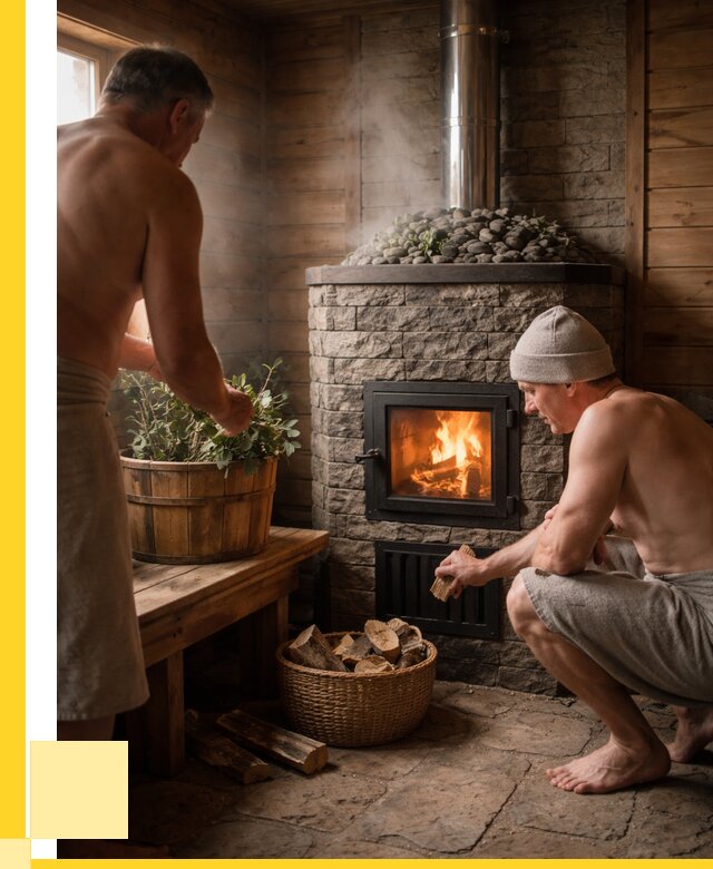 Банные печи под ключ в Черкесске от 45882 р. | ЭриданЧрк кирпичная