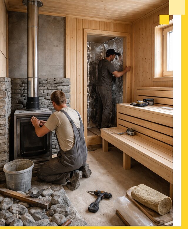 Строительство и изготовление бань под ключ в Черкесске