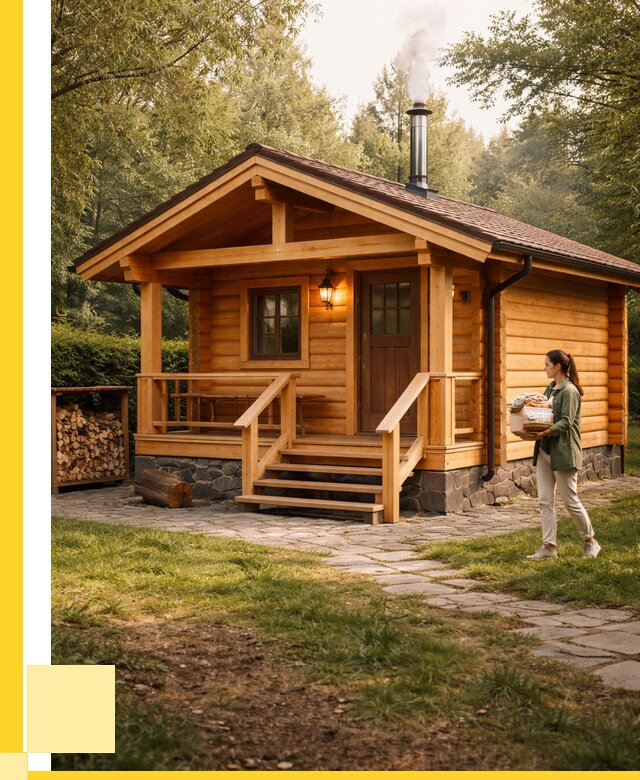 Купить баню под ключ в Черкесске от 662740 р. | ЭриданЧрк