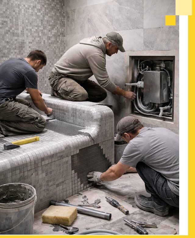 Проекты хамамов под ключ в Черкесске и дизайн и строительство