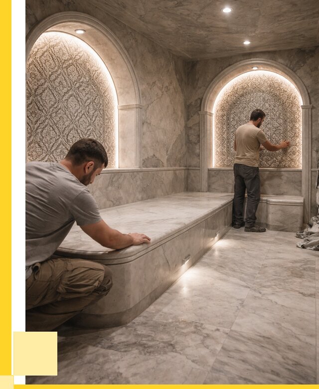 Турецкие бани под ключ в Черкесске от 254900 р. | ЭриданЧрк