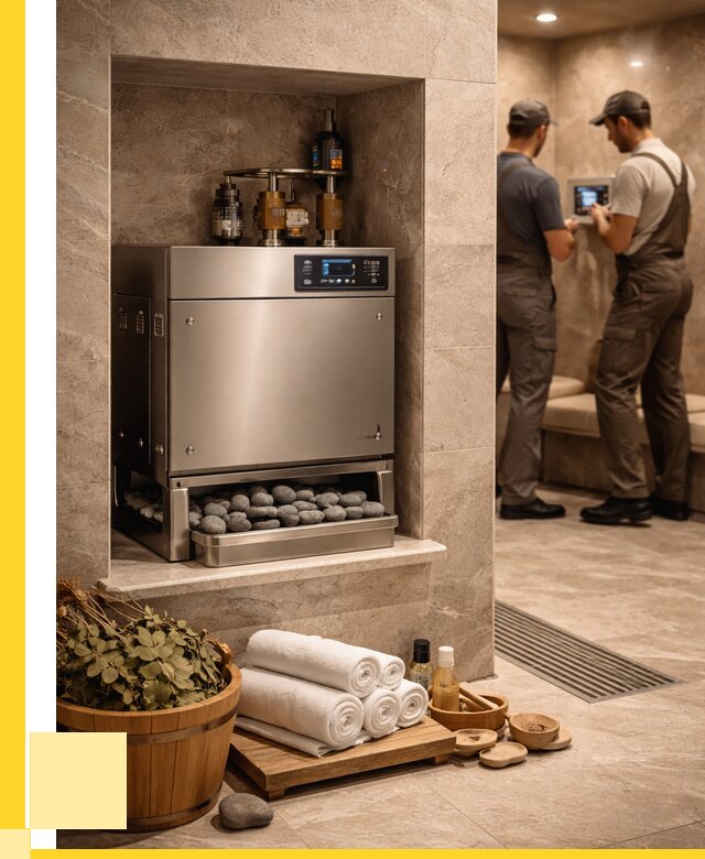 Парогенераторы для хамама в Черкесске от 76470 р. | ЭриданЧрк