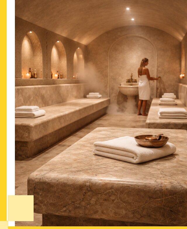 Лежаки для хамама в Черкесске под ключ от 35686 р. | ЭриданЧрк