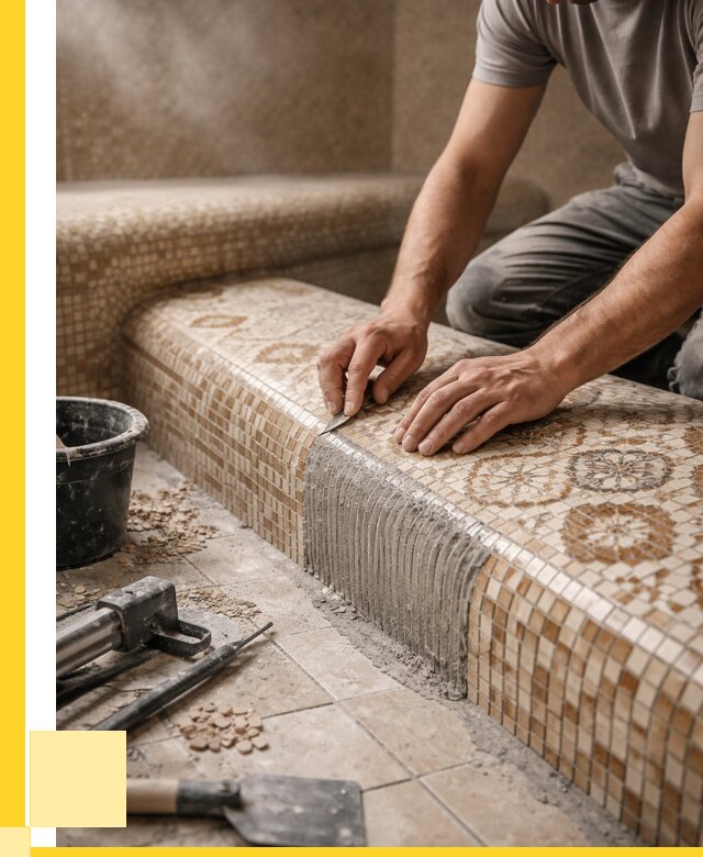 Плитка для хамама под ключ в Черкесске от 3569 р. | ЭриданЧрк