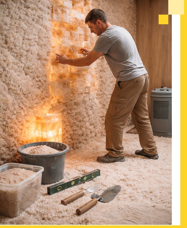 Проектирование и монтаж соляных комнат в Черкесске под ключ